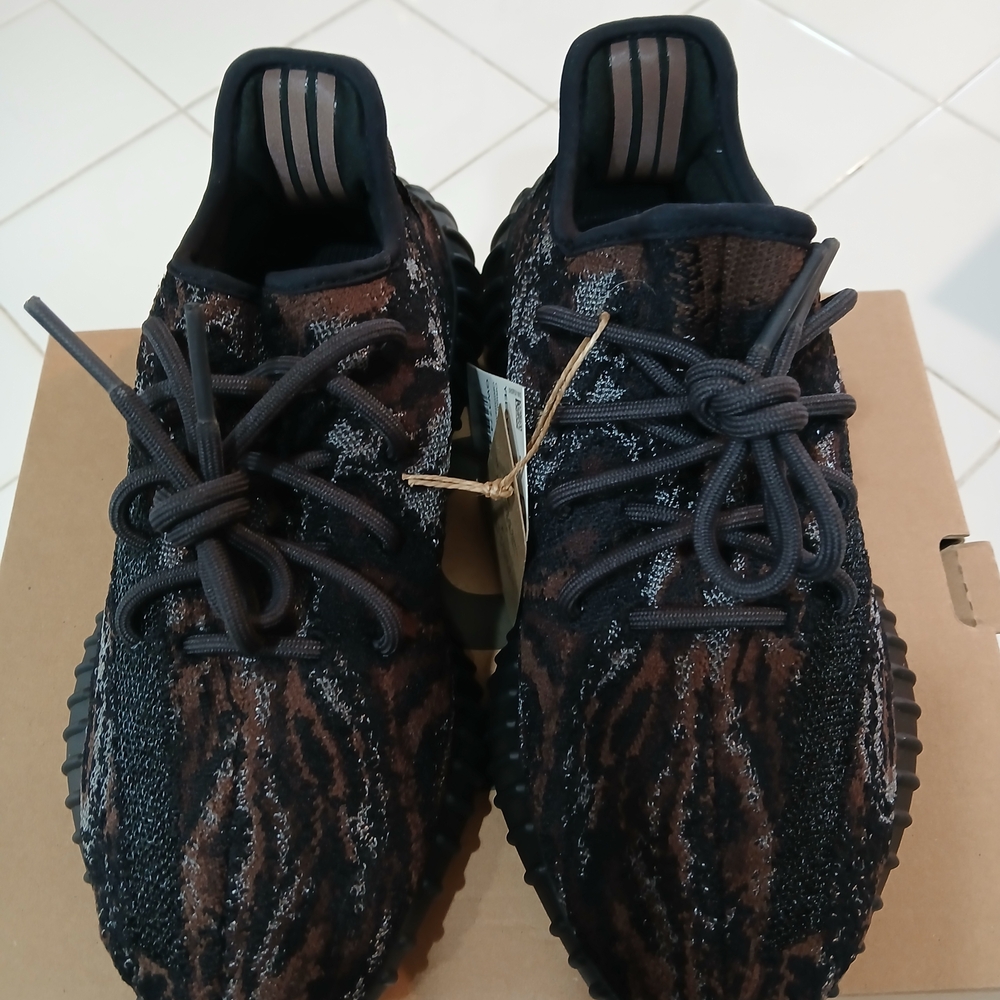 YEEZY BOOST 350 V2  Black and Brown Sneakers